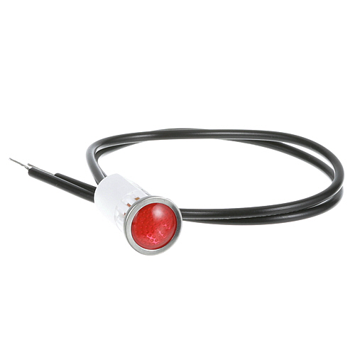 (image for) Star Mfg 2J-8006 SIGNAL LIGHT 1/2" RED 125V - Click Image to Close